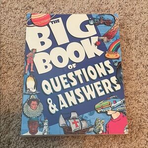 The Big Book of Questions & Answers - Blue Cover